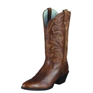 Heritage Western R Toe boots